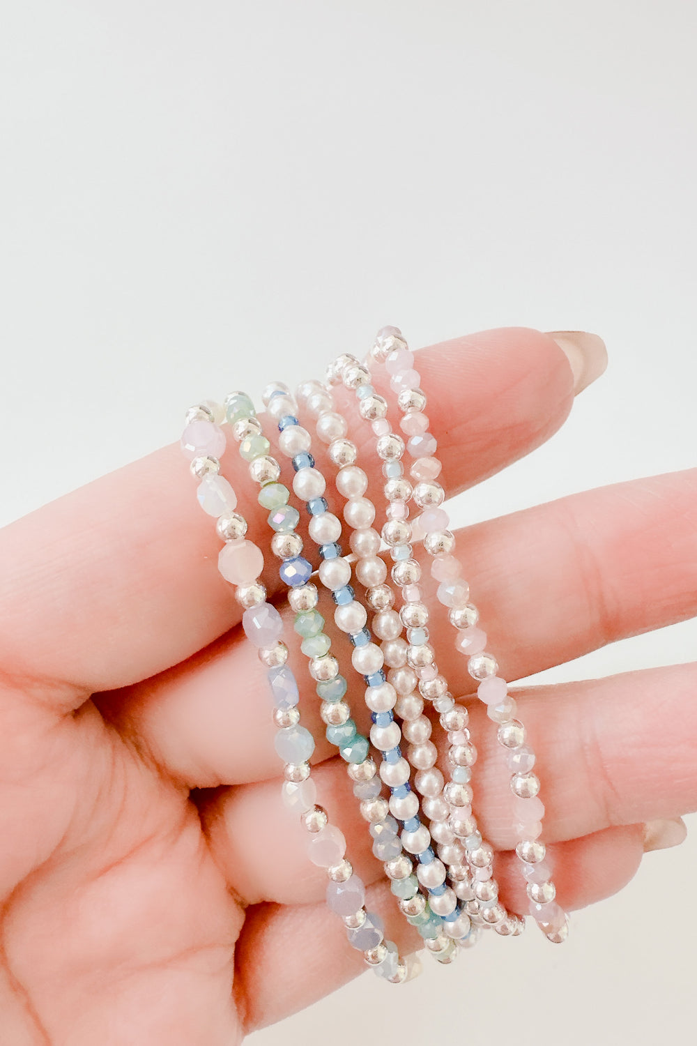 23649 - Leighton Colour Beads Bracelet (6 options)