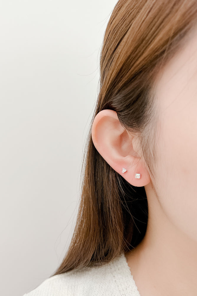 
                  
                    23676 Basic Shapes Stud Earrings
                  
                
