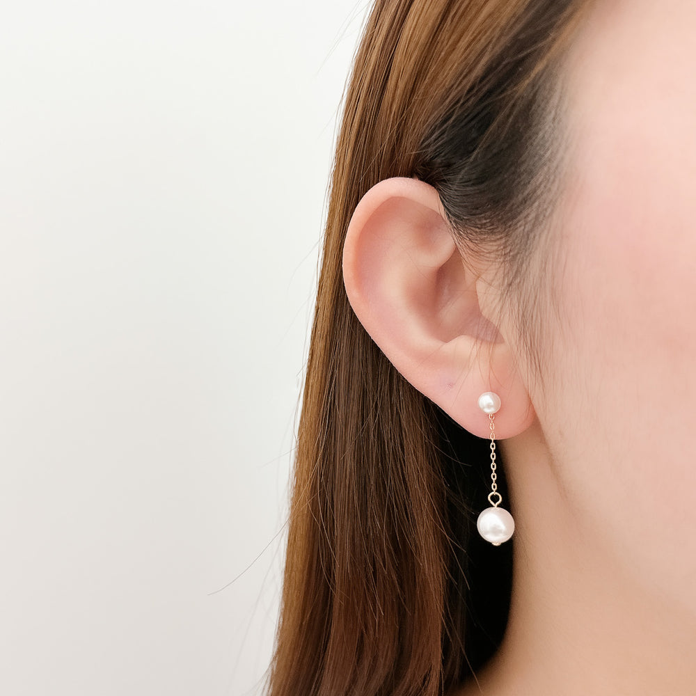 
                  
                    23873 - Blanche Pearl Earrings
                  
                