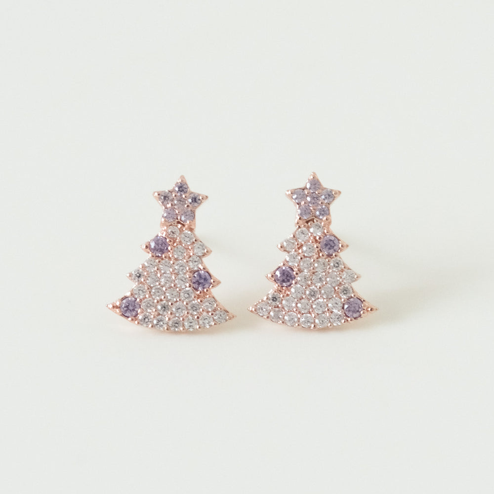 [最後現貨] 23964 Sparkling Christmas Tree Earrings