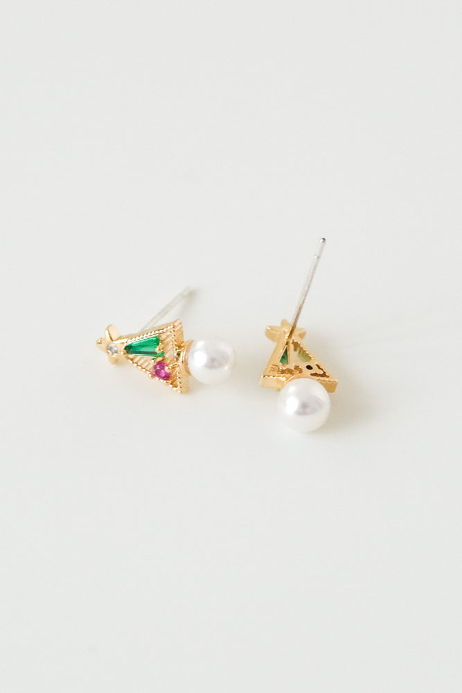 
                  
                    [XMAS] 23969 Golden Cubic Christmas Tree Earrings
                  
                