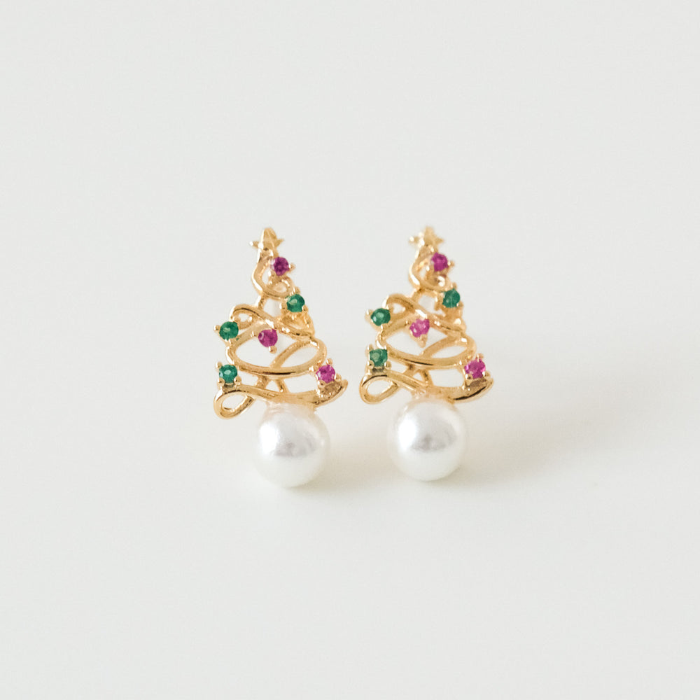 
                      
                        [最後現貨] 23970 Wavy Christmas Tree Earrings
                      
                    