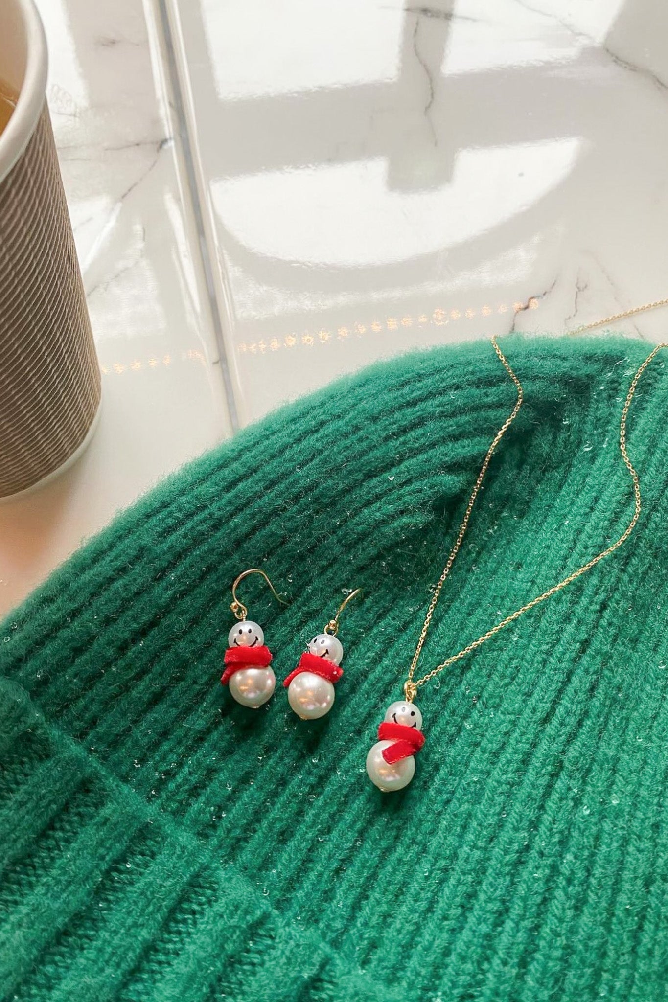 
                  
                    [XMAS] 23977 Little Snowman Earrings & Necklace
                  
                