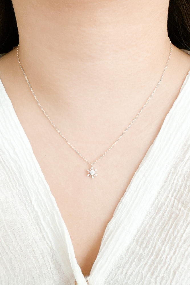 
                  
                    [XMAS] 23978 Frozen Snowflakes Earrings & Necklace
                  
                