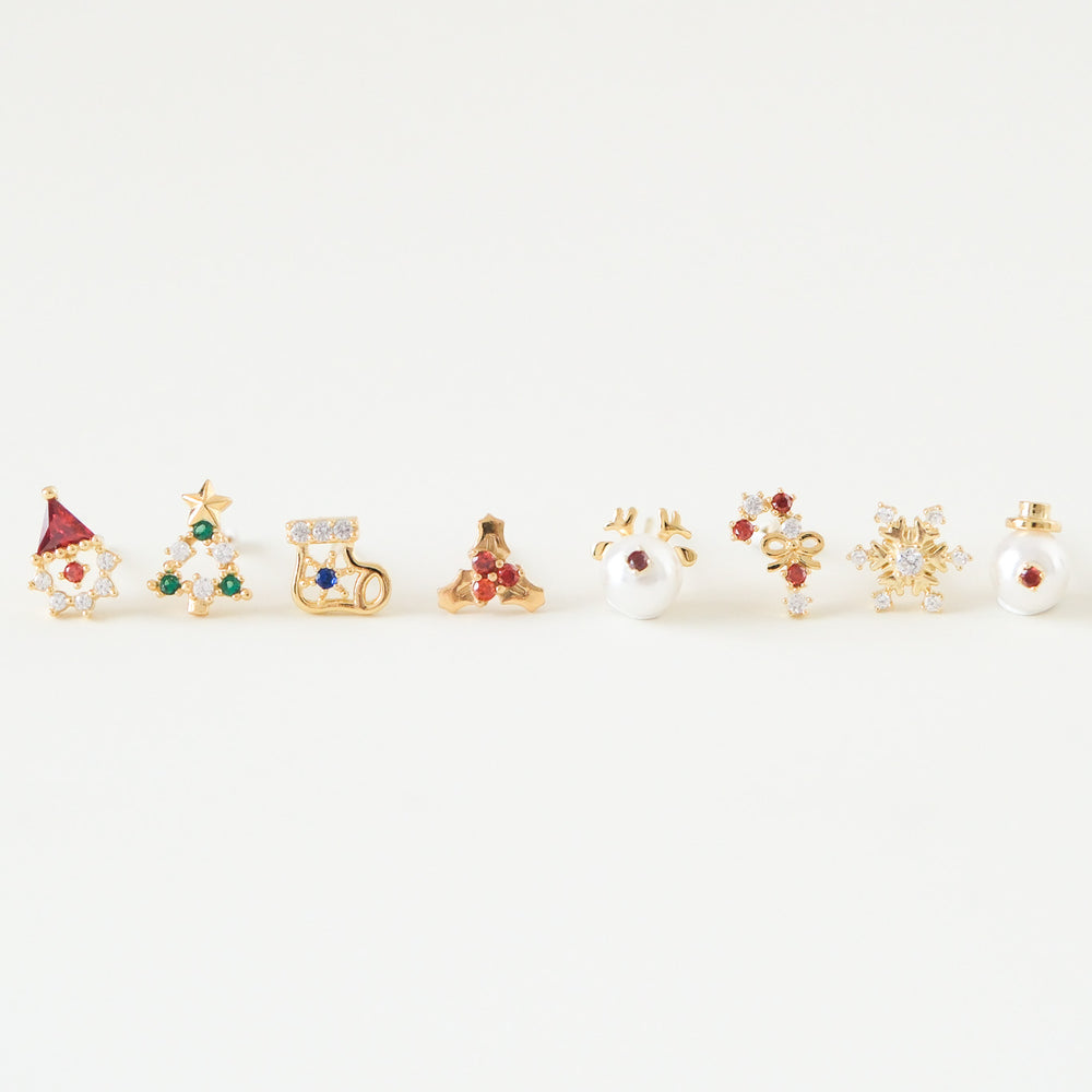 23979 Festive Christmas Earrings