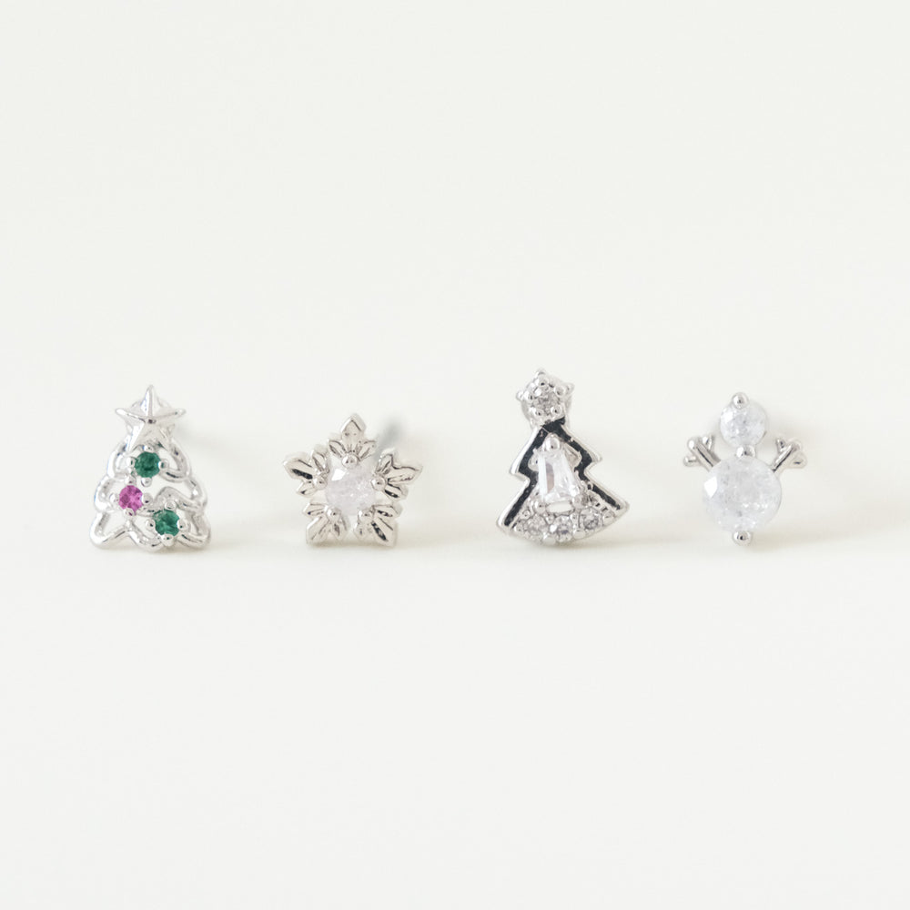 [最後現貨] 23981 No. 1 Frosty Christmas Earrings Set