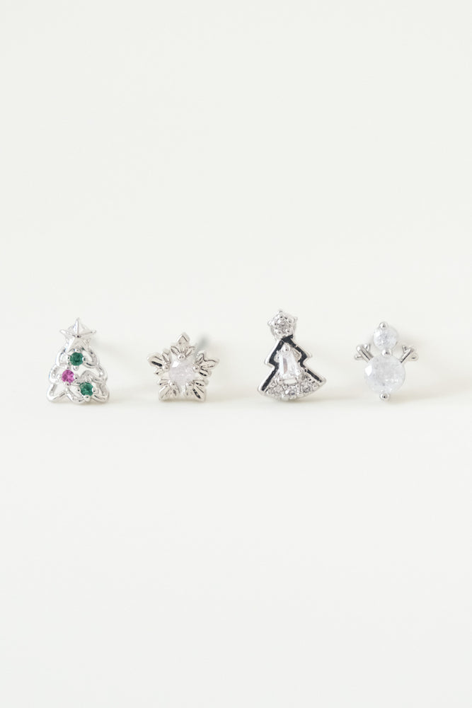 
                  
                    [XMAS] 23981 No. 1 Frosty Christmas Earrings Set
                  
                