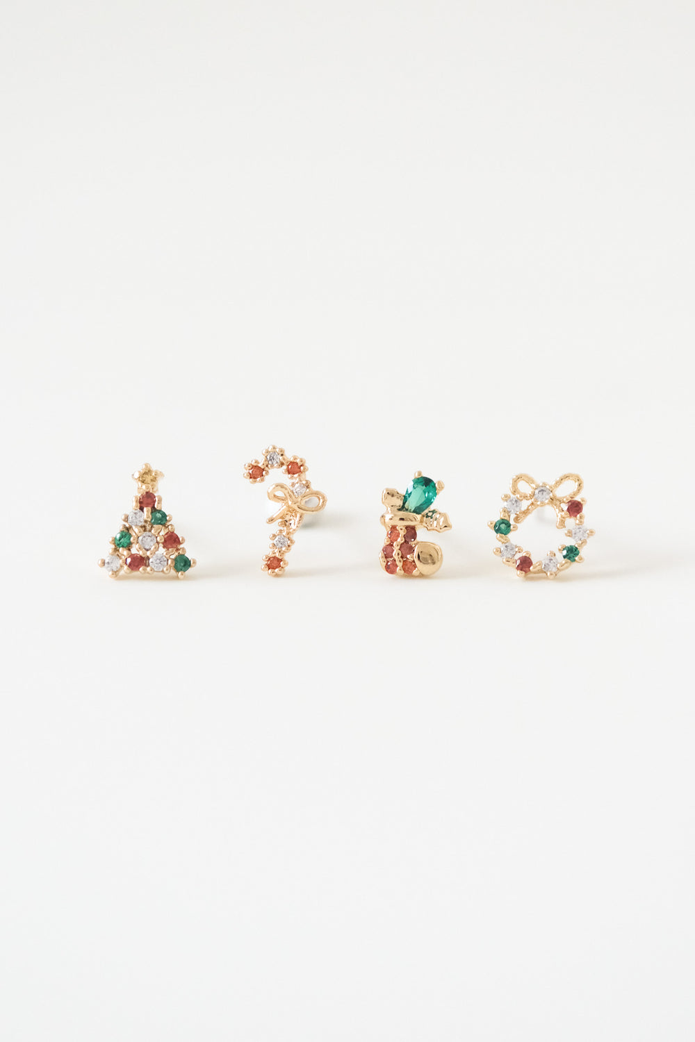 [最後現貨] 23984 No. 4 Joyful Christmas Earrings Set