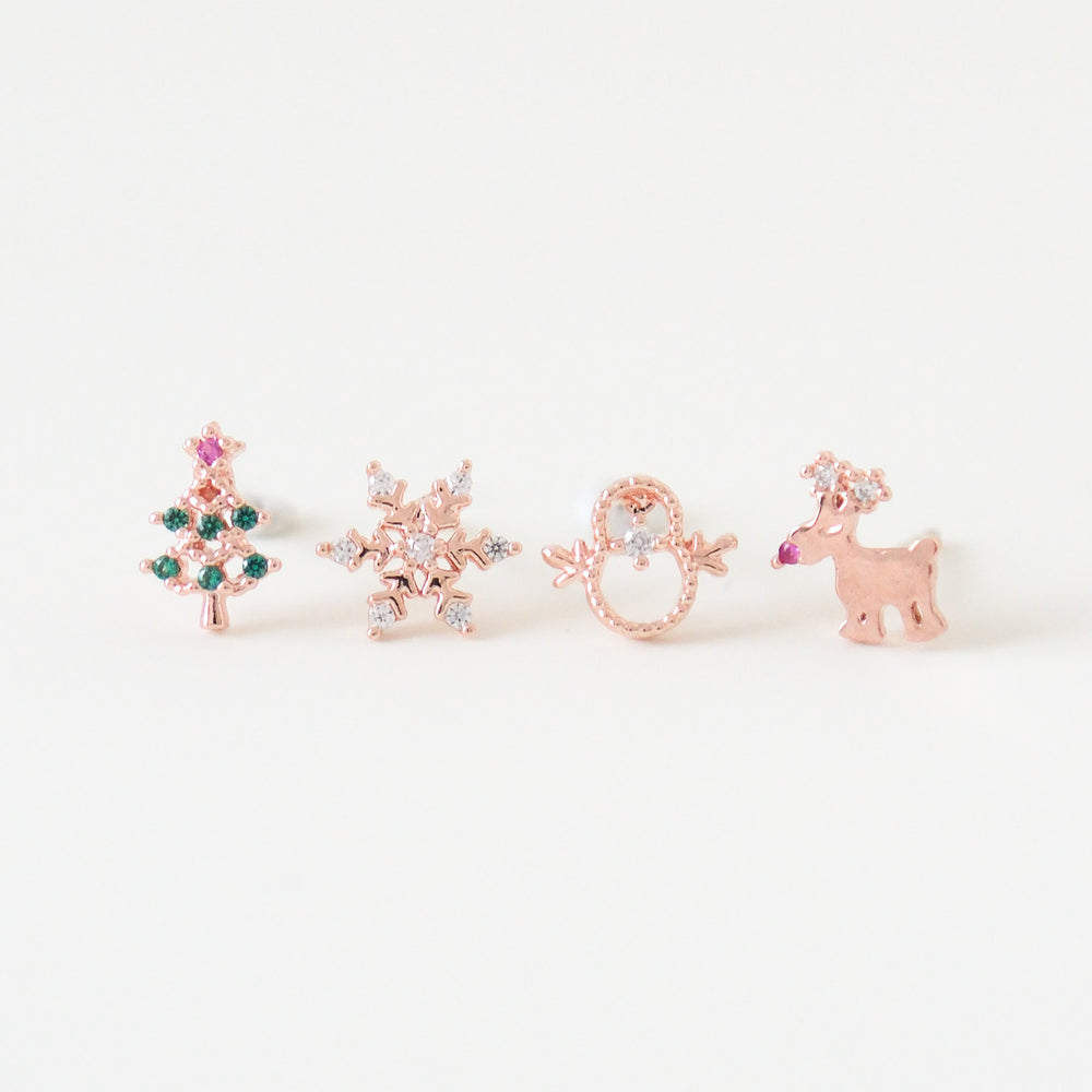 [最後現貨] 23985 No. 5 Mirthful Christmas Earrings Set