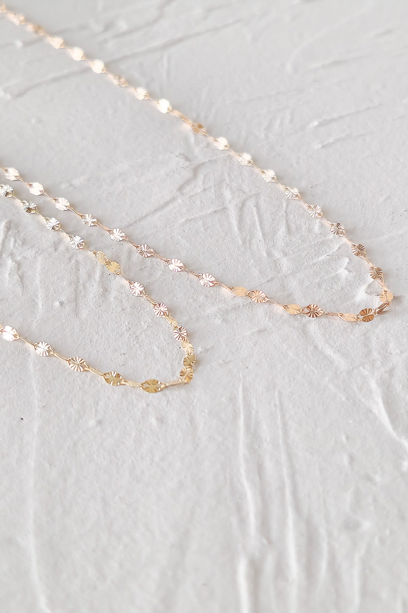 
                  
                    (14K Gold) Diamond Chain Necklace
                  
                