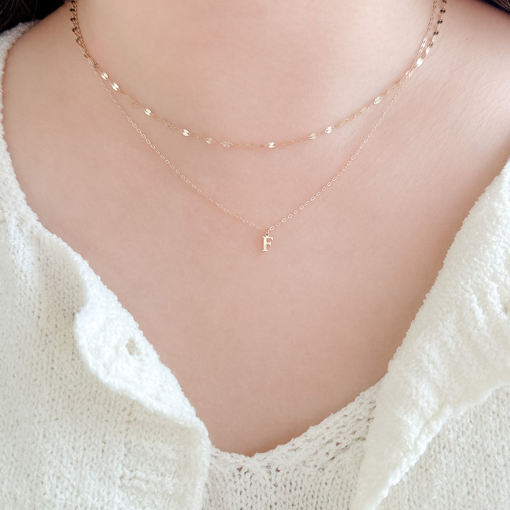 
                  
                    (14K Gold) Diamond Chain Necklace
                  
                