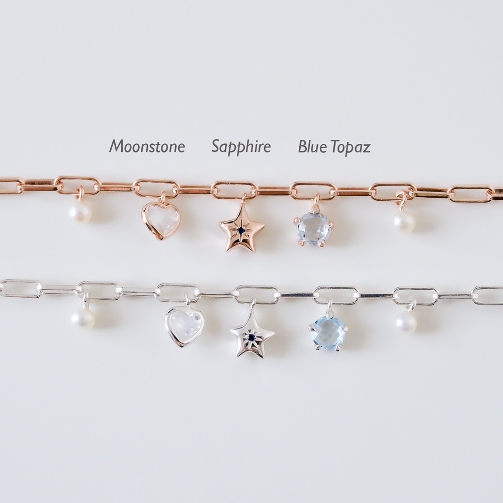 
                      
                        24251 Aroha Gemstone Bracelet | Blue Topaz & Sapphire
                      
                    