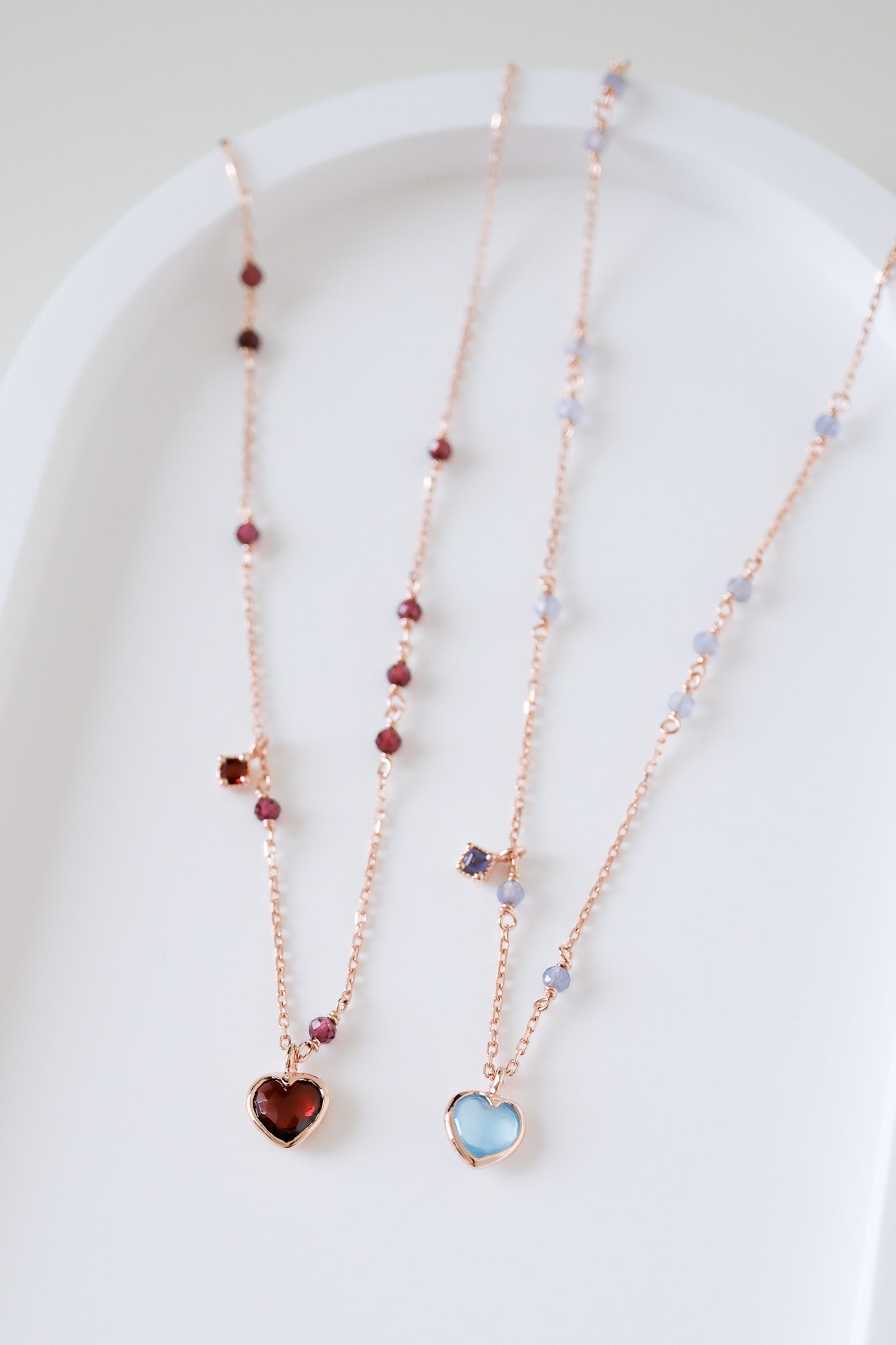 
                  
                    24252 Davina Gemstone Necklace | Blue Chalcedony
                  
                