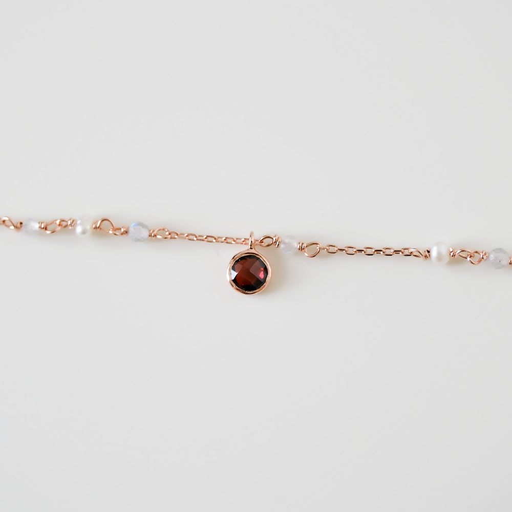 
                  
                    24253 Fenmore Gemstone Bracelet | Garnet
                  
                