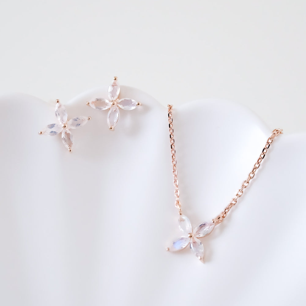 
                  
                    24255 Milada Gemstone Earrings & Necklace | Moonstone
                  
                