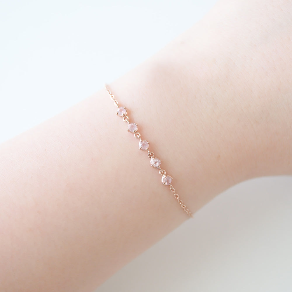 
                  
                    24257 Cara Gemstone Bracelet | Rose Quartz
                  
                