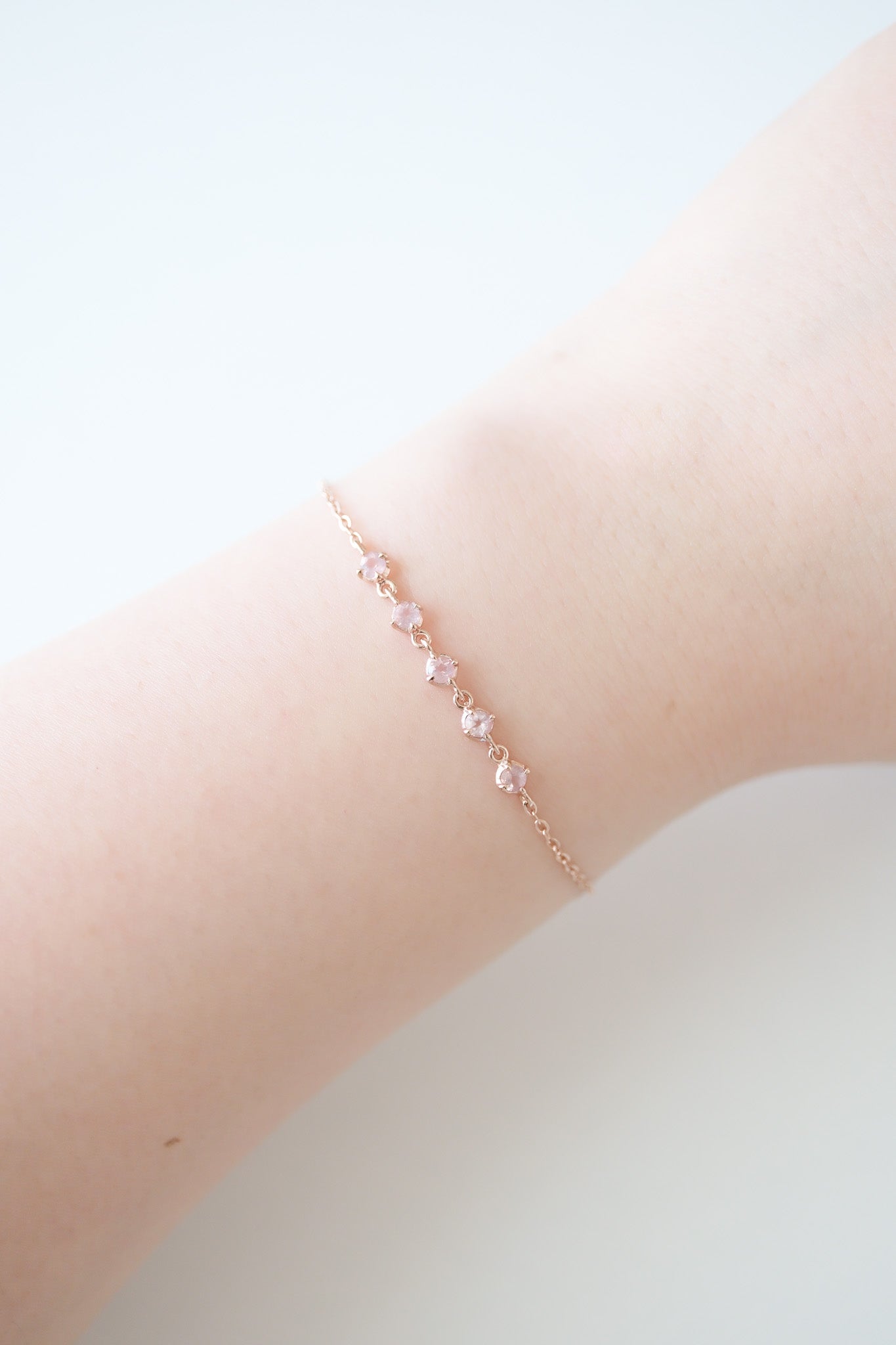 
                  
                    24257 Cara Gemstone Bracelet | Rose Quartz
                  
                