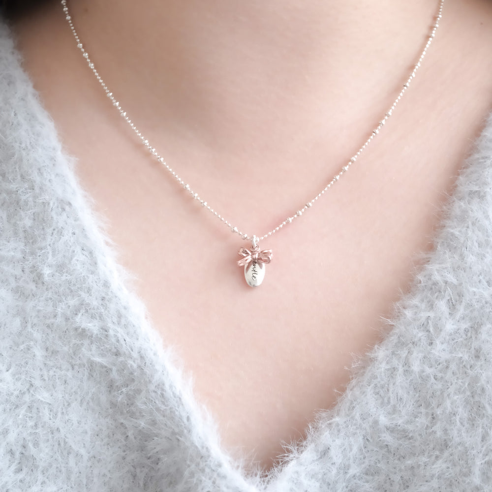 
                      
                        自訂刻字款 🖤 24727 Desirae Engraving Necklace (2 colours)
                      
                    