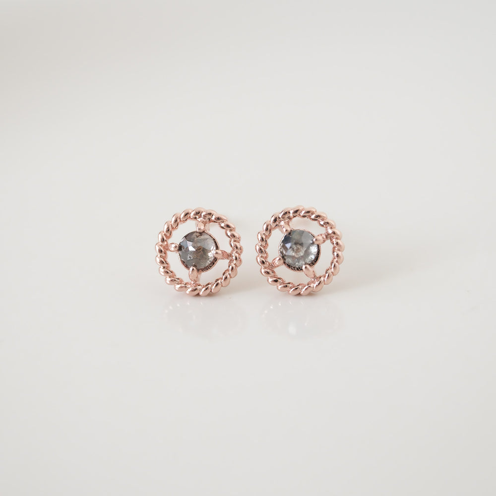 24737 Raelynn Rough Diamond Earrings