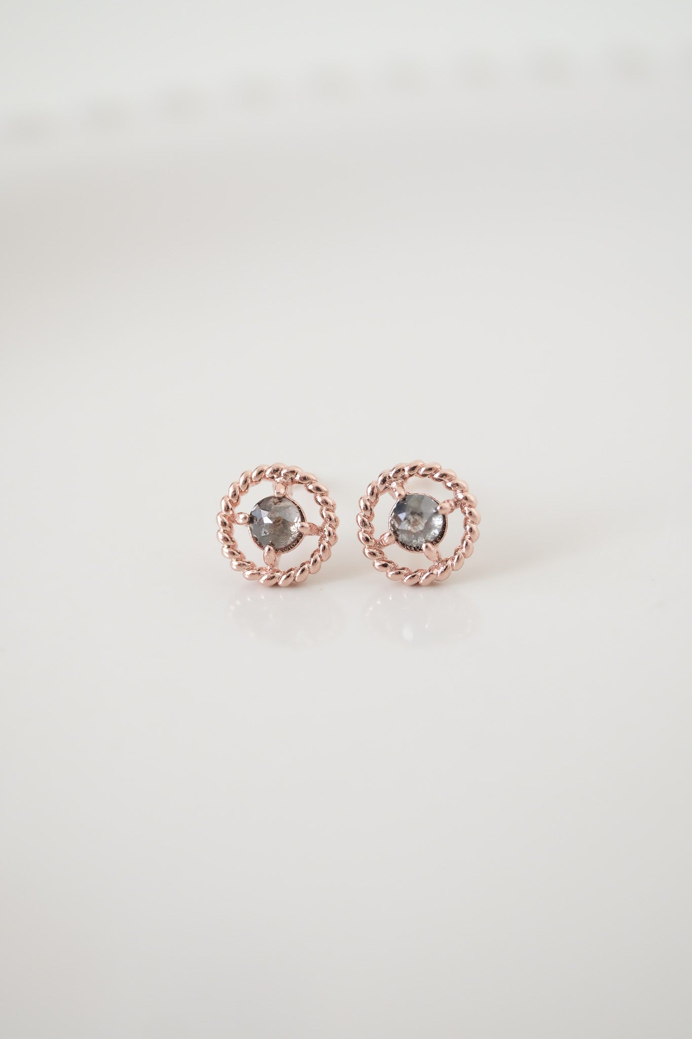 24737 Raelynn Rough Diamond Earrings