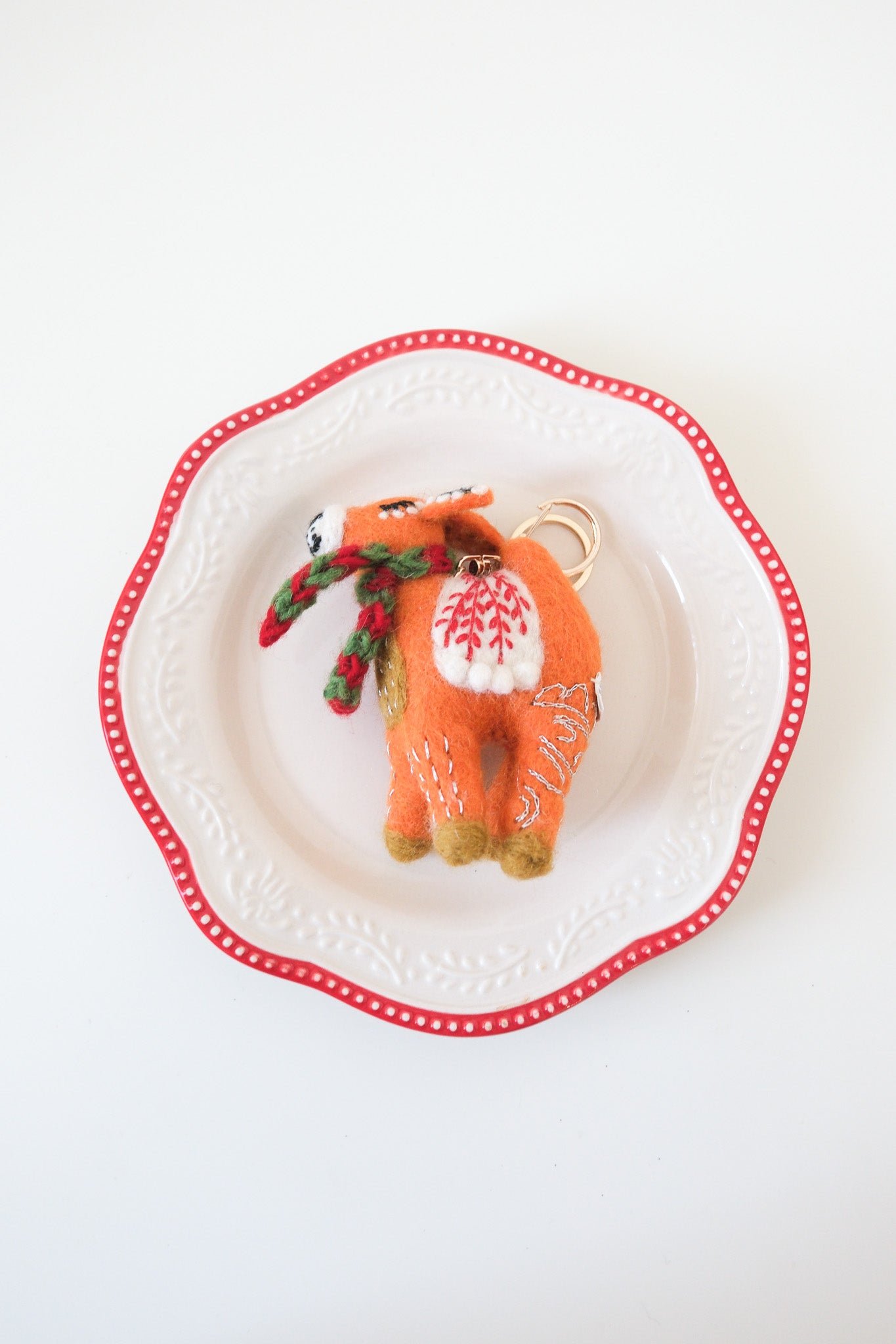 
                  
                    [XMAS] Christmas Orange Rudolph Key Chain
                  
                