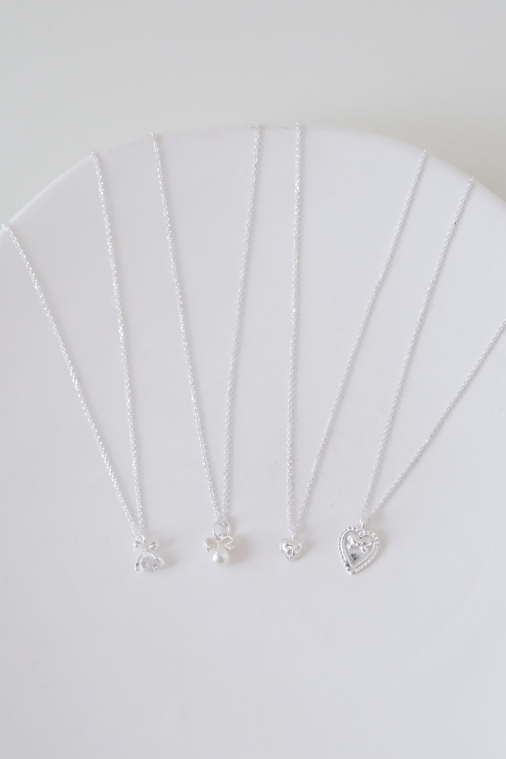 🎀 Mini Ribbon Necklace Collection