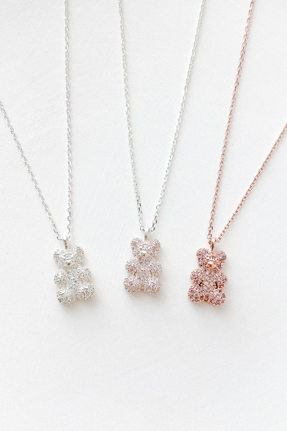 23163 - The Embellished Teddy Bear Necklace